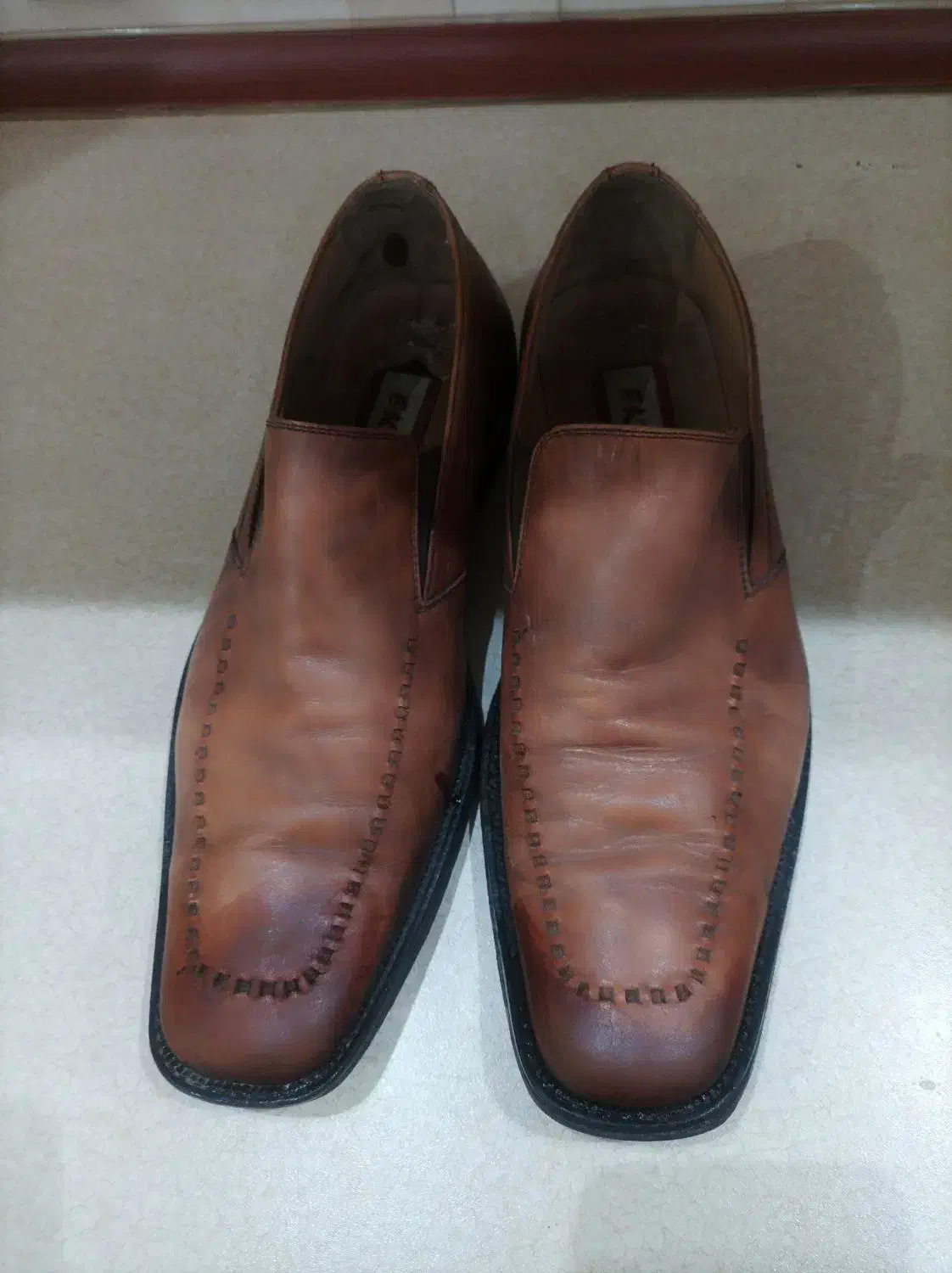 کفش مجلسی چرم اصل ترک|کیف، کفش، کمربند|مشگین شهر, |دیوار