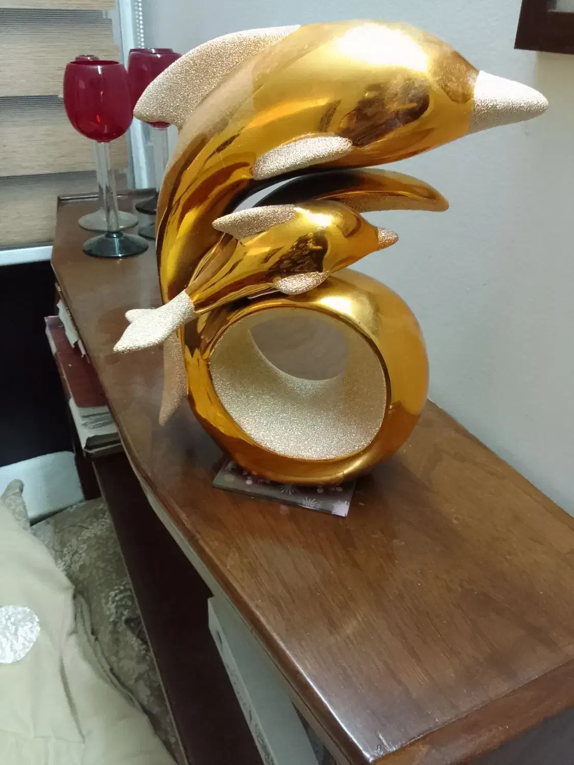 مجسمه با روکش طلا|مجسمه، تندیس، ماکت|گرگان, |دیوار