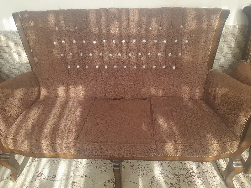 مبل 9نفره و کاناپه 3نفره|مبلمان خانگی و میز عسلی|حبیب آباد, |دیوار