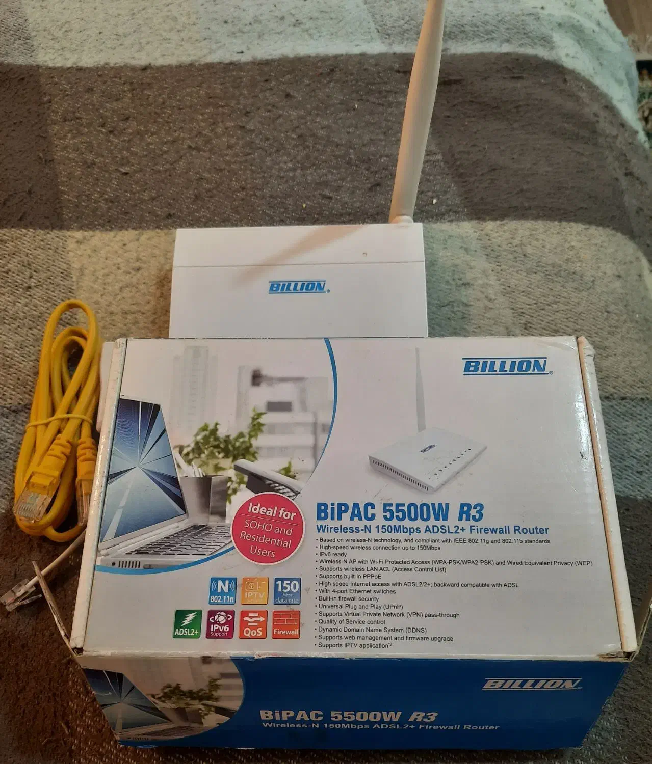 وایفای BIPAC 5500W R3|مودم و تجهیزات شبکه|اهواز, کیانپارس |دیوار