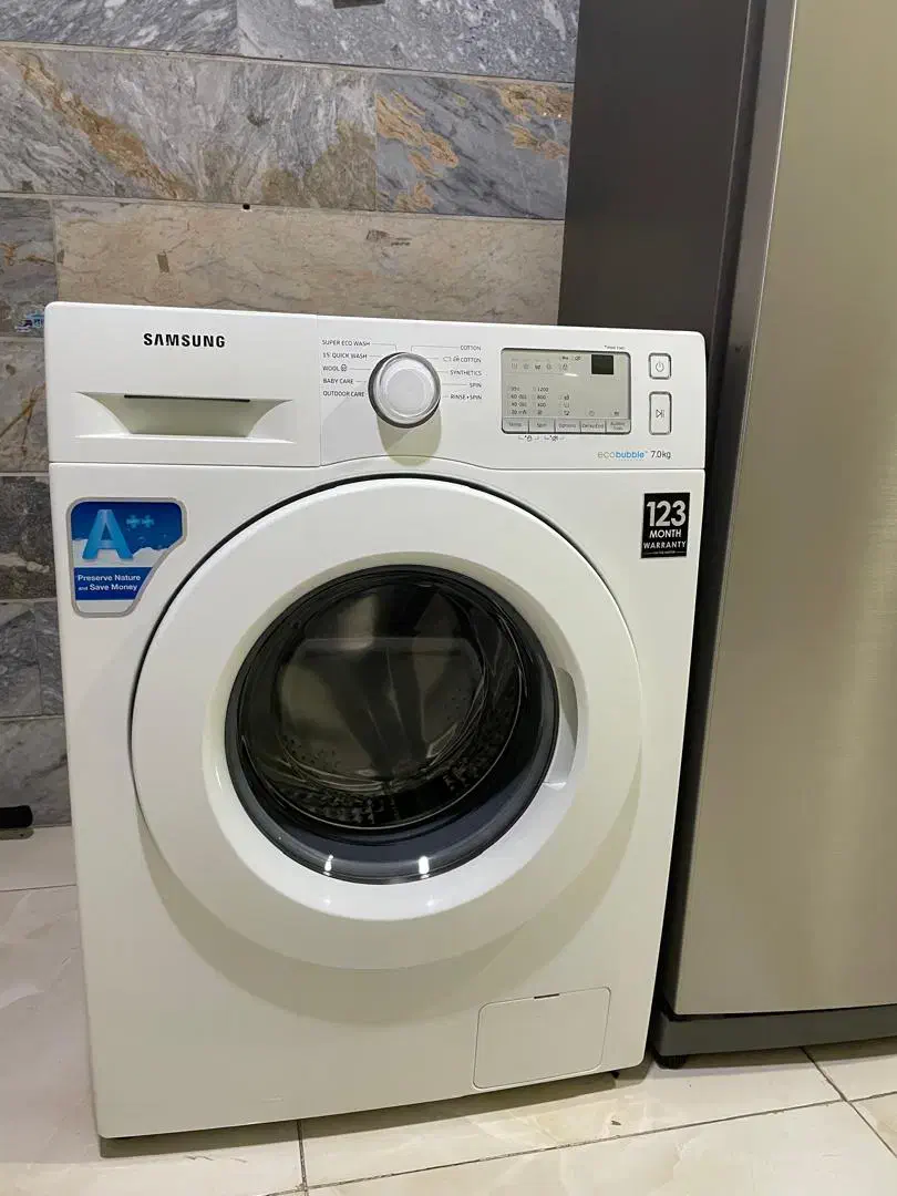 ماشین لباسشویی سامسونگ 7کیلویی در حد نو به شرط|ماشین لباسشویی و خشککن لباس|مشکیندشت, |دیوار