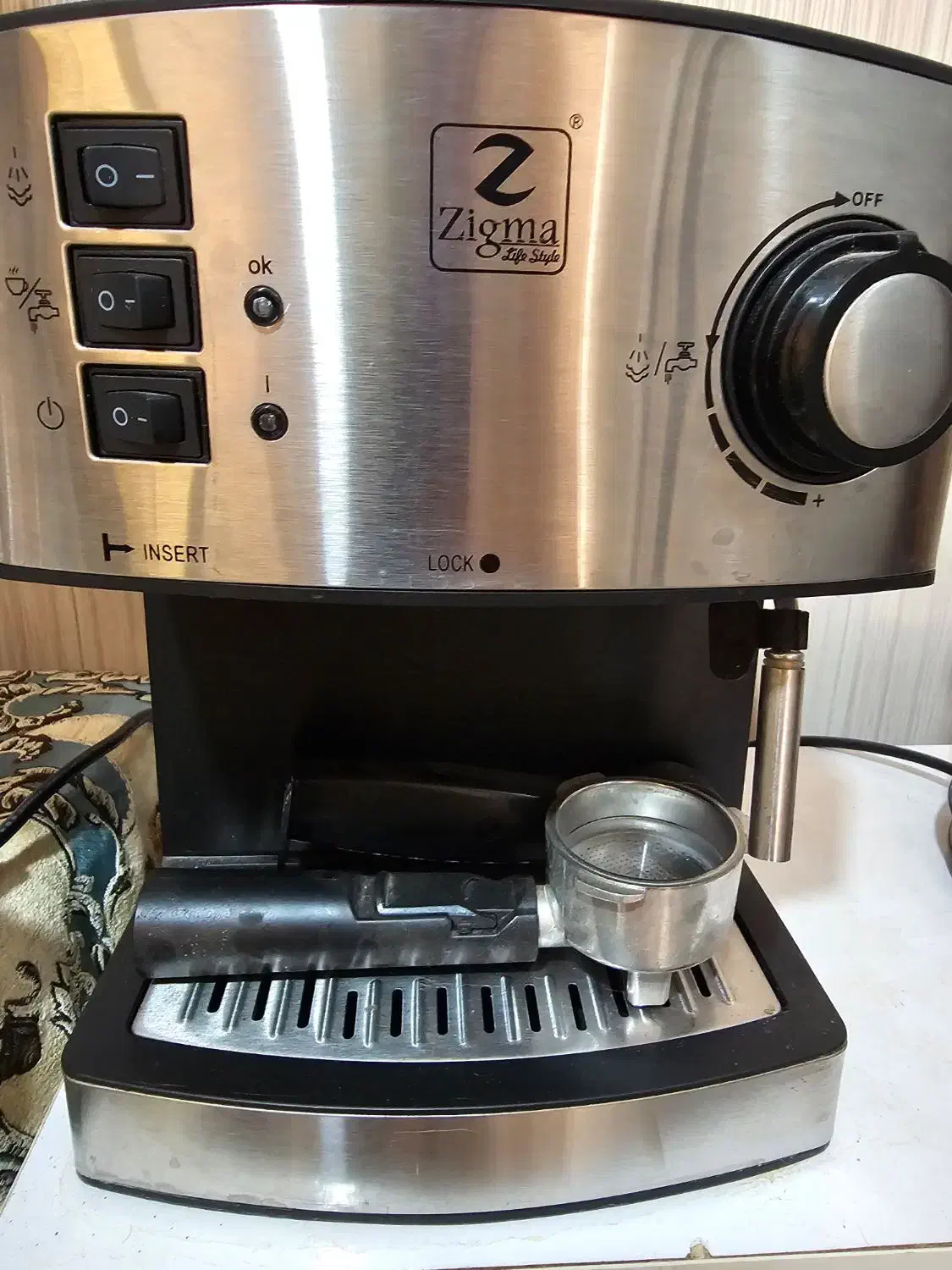 اسپرسوساز زیگما نو|سماور، چای‌ساز، قهوه‌ساز|شاندیز, |دیوار