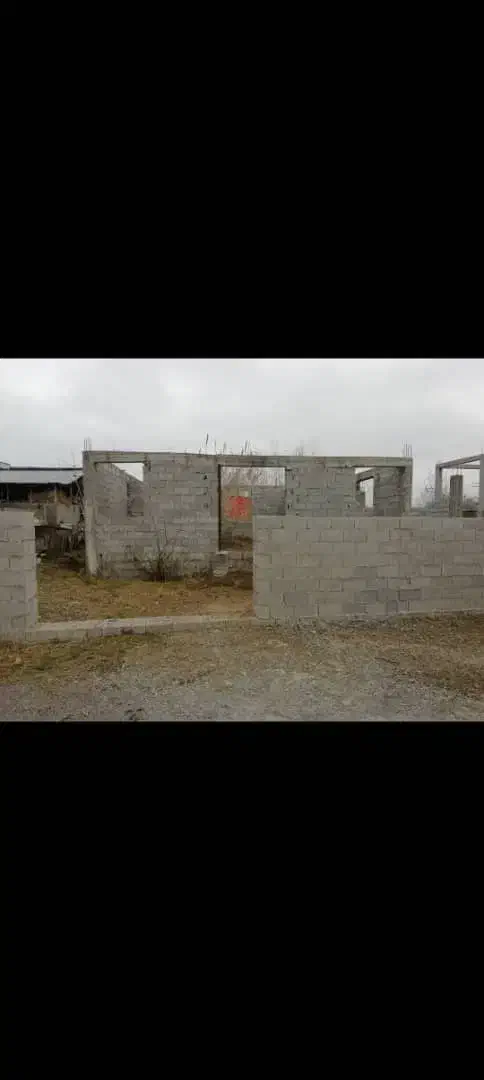 بنا نیمه کاره مسیر دریا //۲۰۰ متر زمین|فروش زمین و ملک کلنگی|رضوانشهر, |دیوار