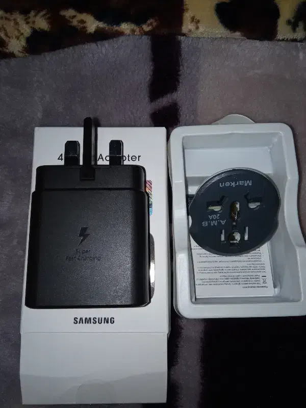 کله شارژر برند SAMSUNG ویتنام 45وات|لوازم جانبی موبایل و تبلت|قم, پردیسان|دیوار