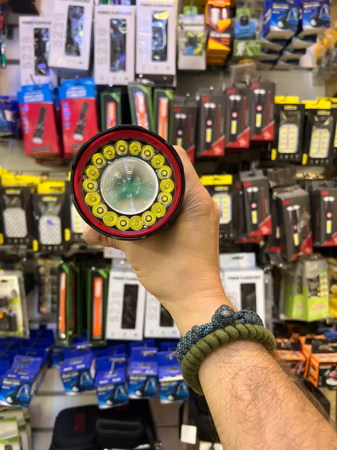 چراغ قوه شارژی کیلومتری led۱۸ zingaro w536|کوهنوردی و کمپینگ|تهران, لاله زار|دیوار