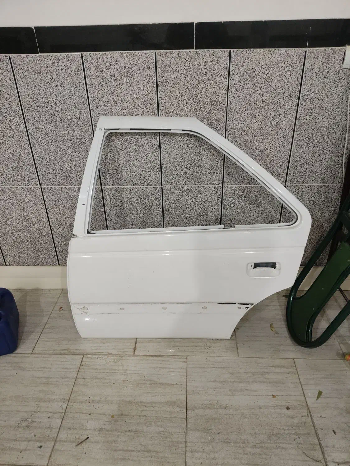 درب کابین عقب سمت شوفر خام رنگ شده سفید|قطعات یدکی و لوازم جانبی|بوکان, |دیوار