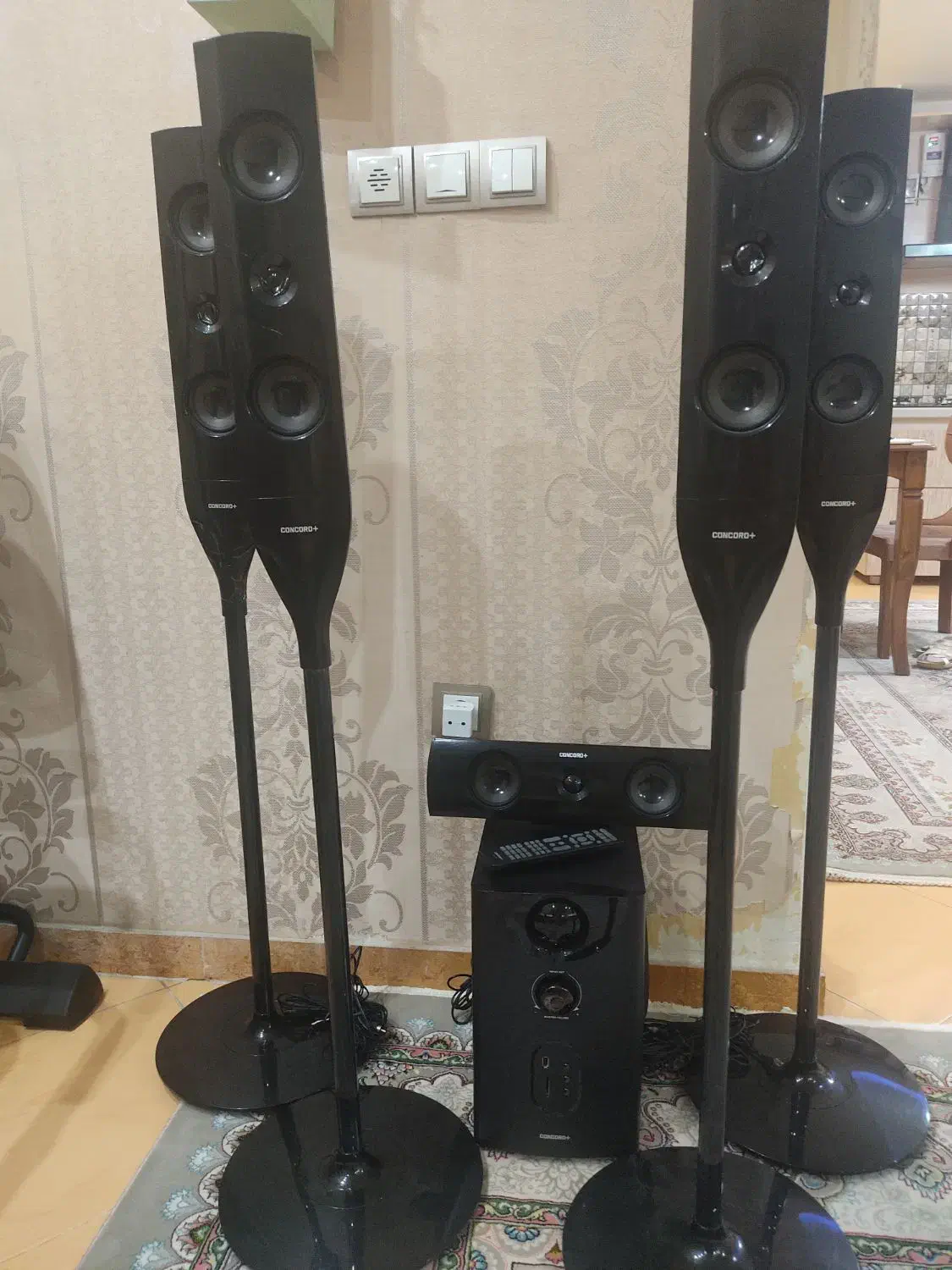 سینما خانگی|سیستم صوتی خانگی|رشت, معلم|دیوار