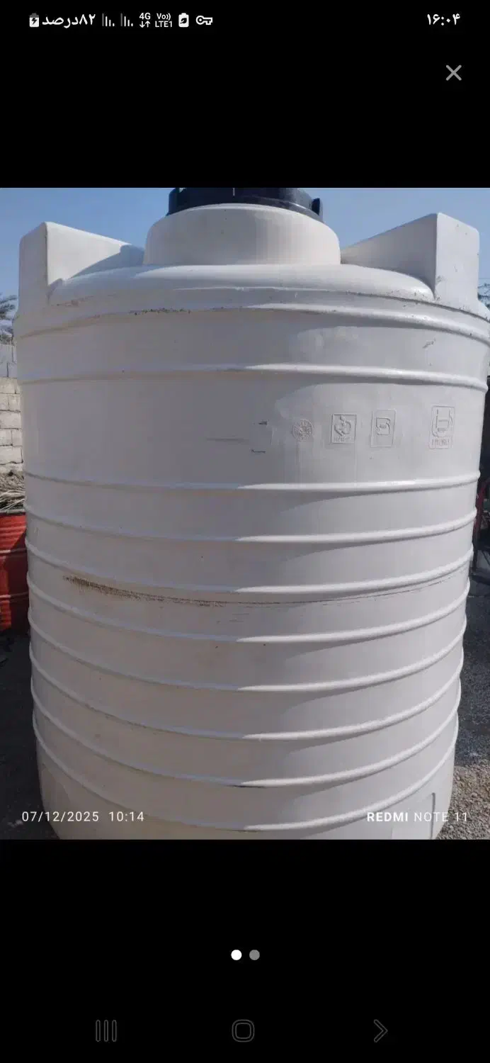مخزن و بشکه اب|ظروف نگهدارنده، پلاستیکی، یکبارمصرف|بندرعباس, |دیوار