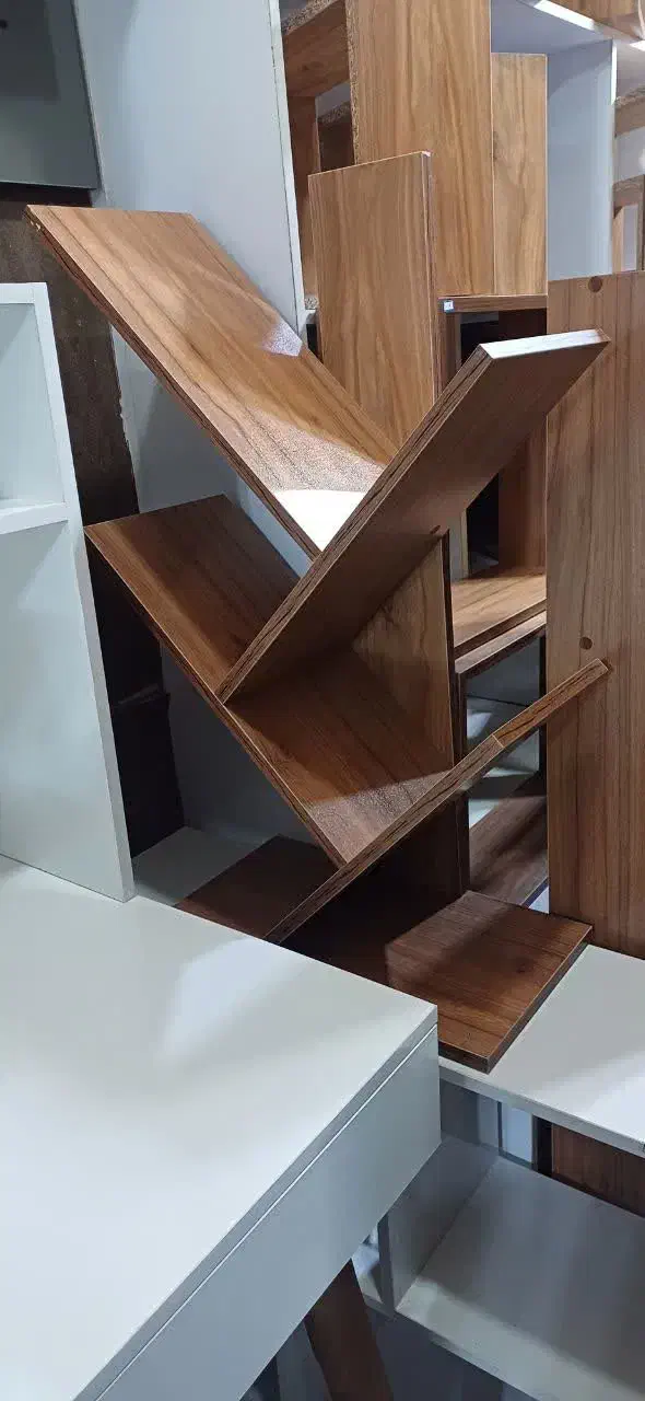 کتابخانه شاخه ای ۱۵۰ در ۵۰ سانتیمتر|کتابخانه، شلف، قفسههای دیواری|اصفهان, رهنان|دیوار