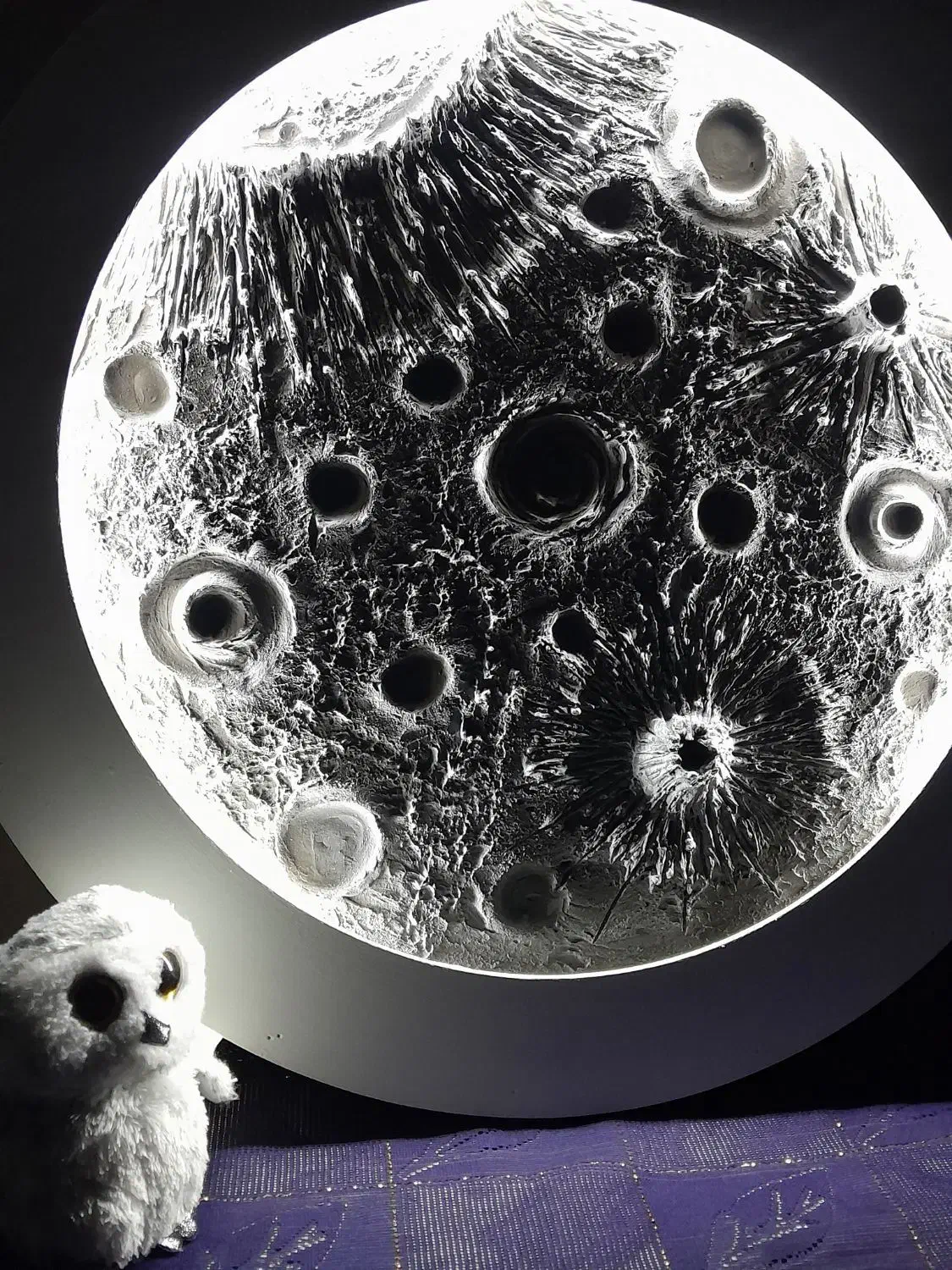 تابلو ماه|صنایع دستی و سایر لوازم تزئینی|قم, تعویض پلاک|دیوار