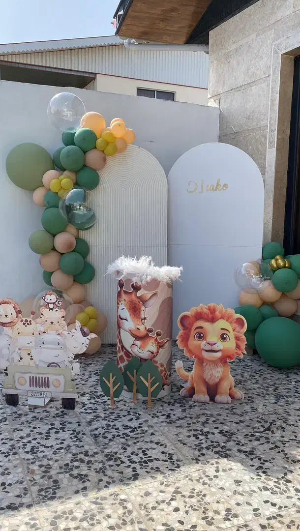 بادکنک ارایی|خدمات پذیرایی، مراسم|رشت, دیلمان|دیوار