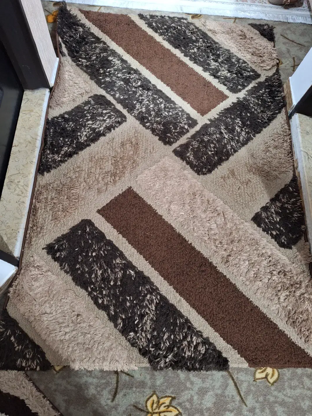 قالیچه کارکرده سالم|فرش|رشت, دیانتی|دیوار