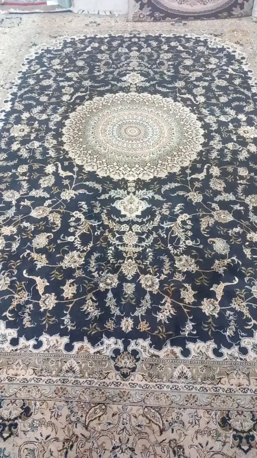 دوتا فرش ۱۲ متری نخ|فرش|مه ولات, |دیوار