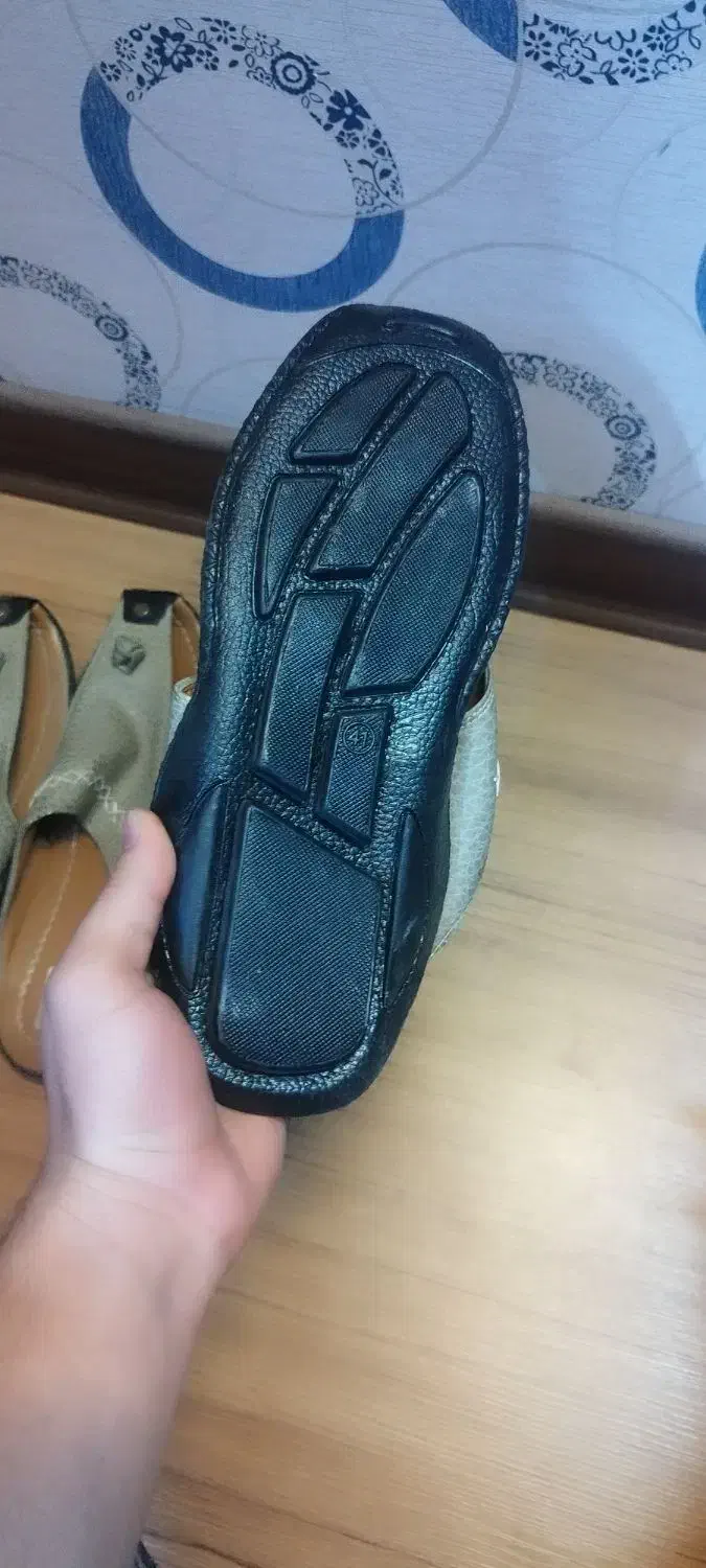 سندل انگشتی چرم مردانه|کیف، کفش، کمربند|اصفهان, دشتستان|دیوار