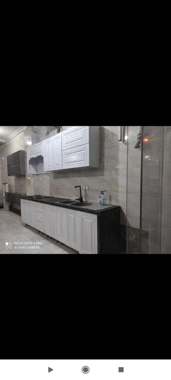 کابینت آشپزخانه ممبران به همراه گاز سینک و هود|آب‌چکان و نظم‌دهنده ظروف|اهواز, کیان اباد|دیوار
