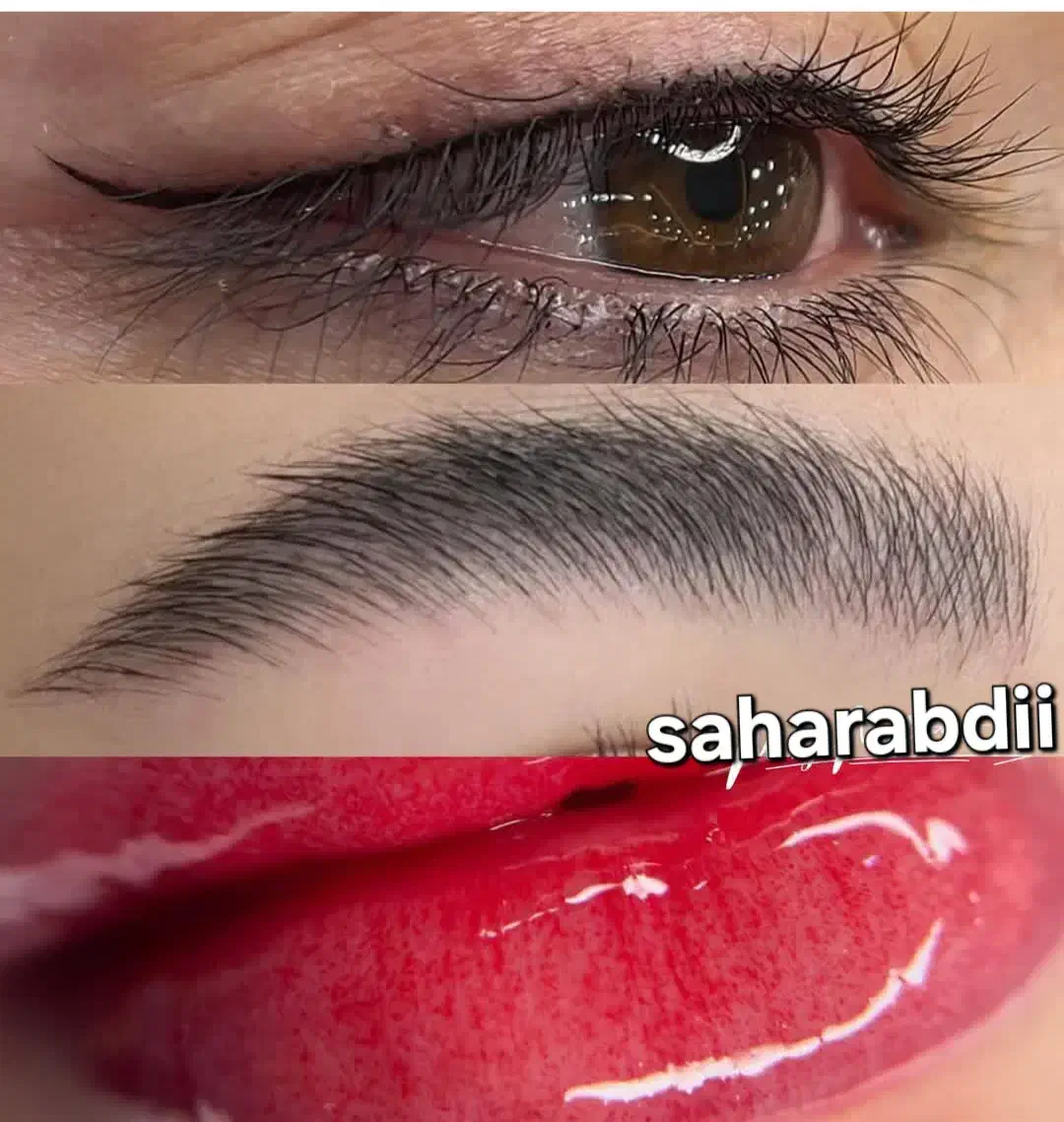 مدل ،آرایش دائم میکرو ابرو خط چشم تاتو بدن|خدمات آرایشگری و زیبایی|رشت, لاکانی|دیوار