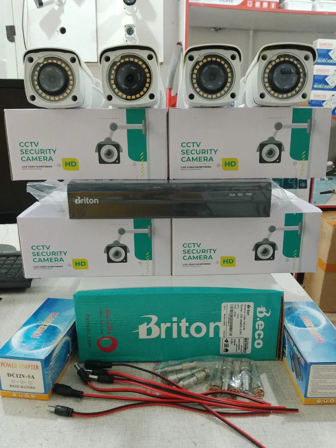 پک حرفه ای دوربین مداربسته برایتون|دوربین مداربسته|رشت, استادسرا|دیوار