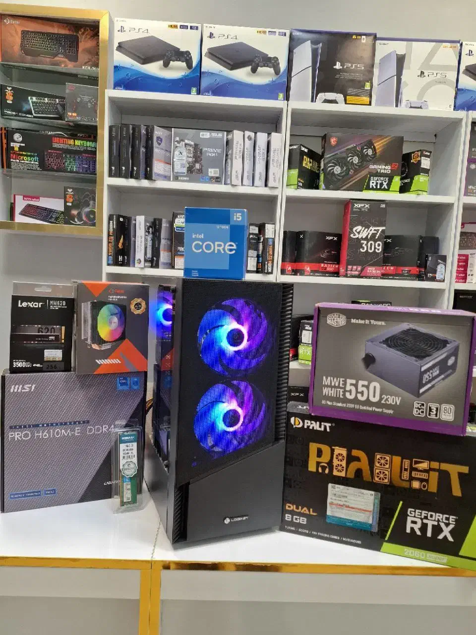 سیستم مناسب گیم ورندر i5 نسل12 باگرافیک RTX2060S|رایانه رومیزی|مشهد, عامل|دیوار