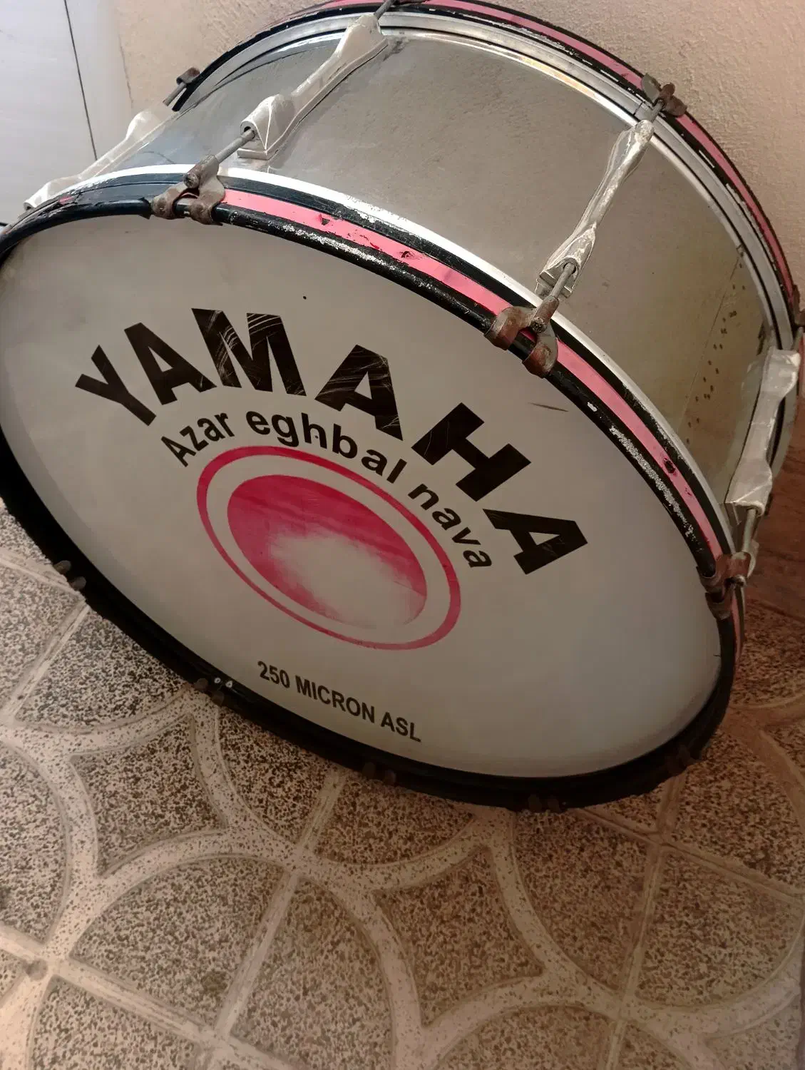 طبل یاماها سایز ۹۰ ـ آماده محرم|درام و پرکاشن|مشکین‌دشت, |دیوار