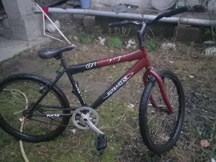 دوچرخه دسته دو سایز ۲۴|دوچرخه، اسکیت، اسکوتر|چوبر, |دیوار