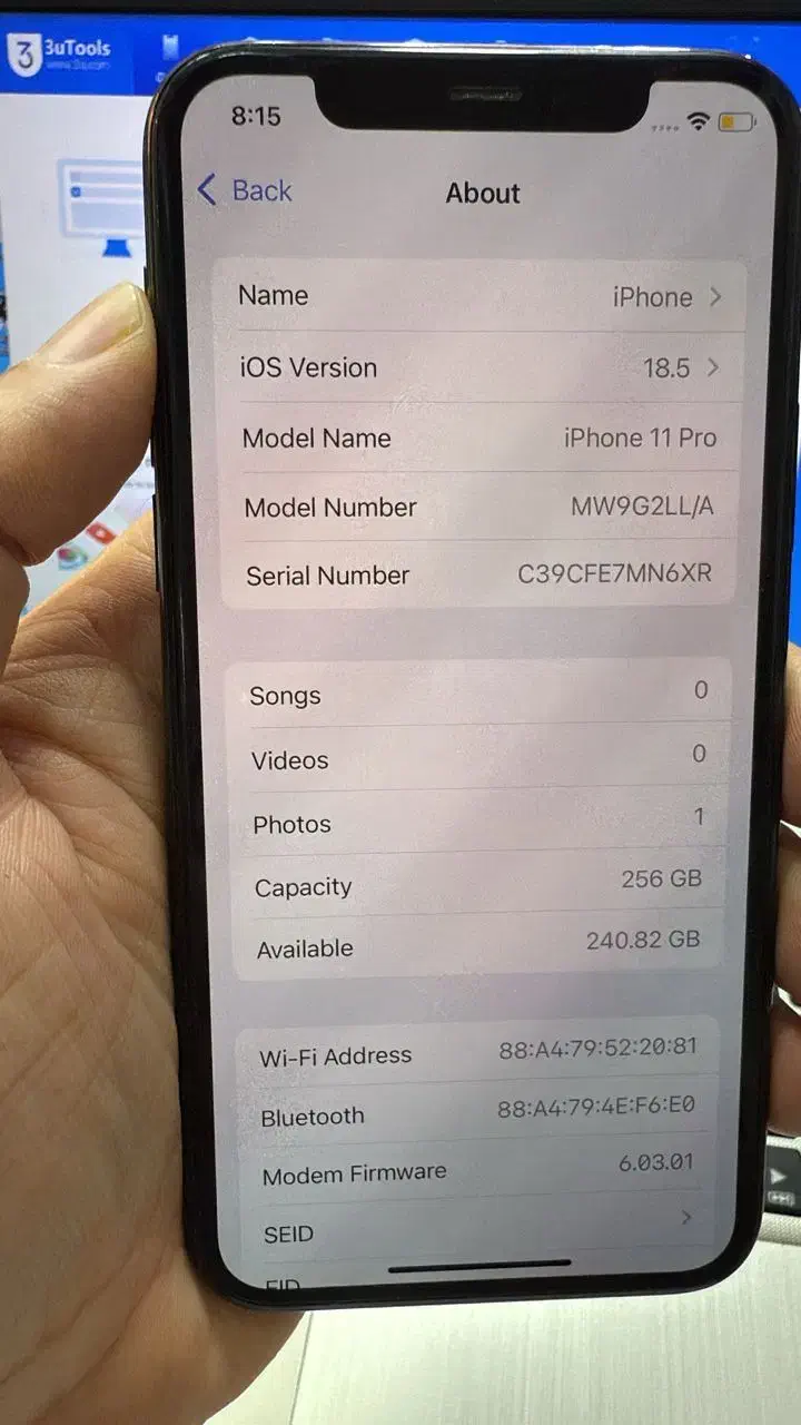 گوشی موبایل آیفون 11پرو 256گیگ .|موبایل|بوشهر, |دیوار