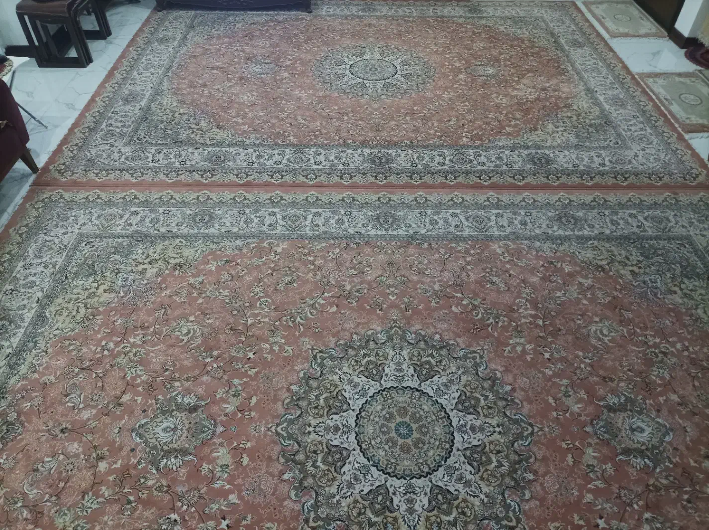 دو عدد فرش ۱۲متری|فرش|اراک, |دیوار