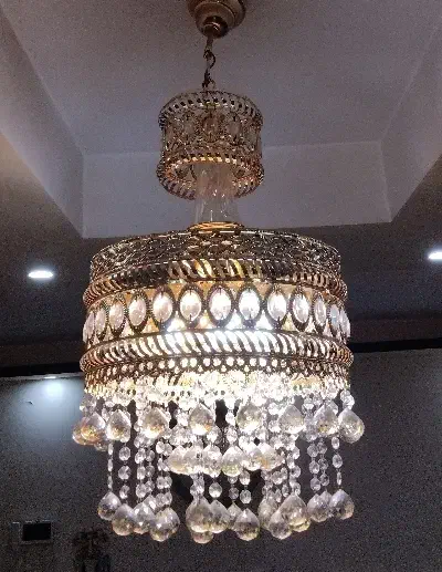 لوستر|لوستر و چراغ آویز|چهارباغ, |دیوار