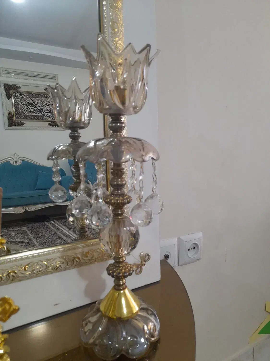 آینه و میز|بوفه، ویترین، کنسول|نیشابور, بنیاد شهید|دیوار