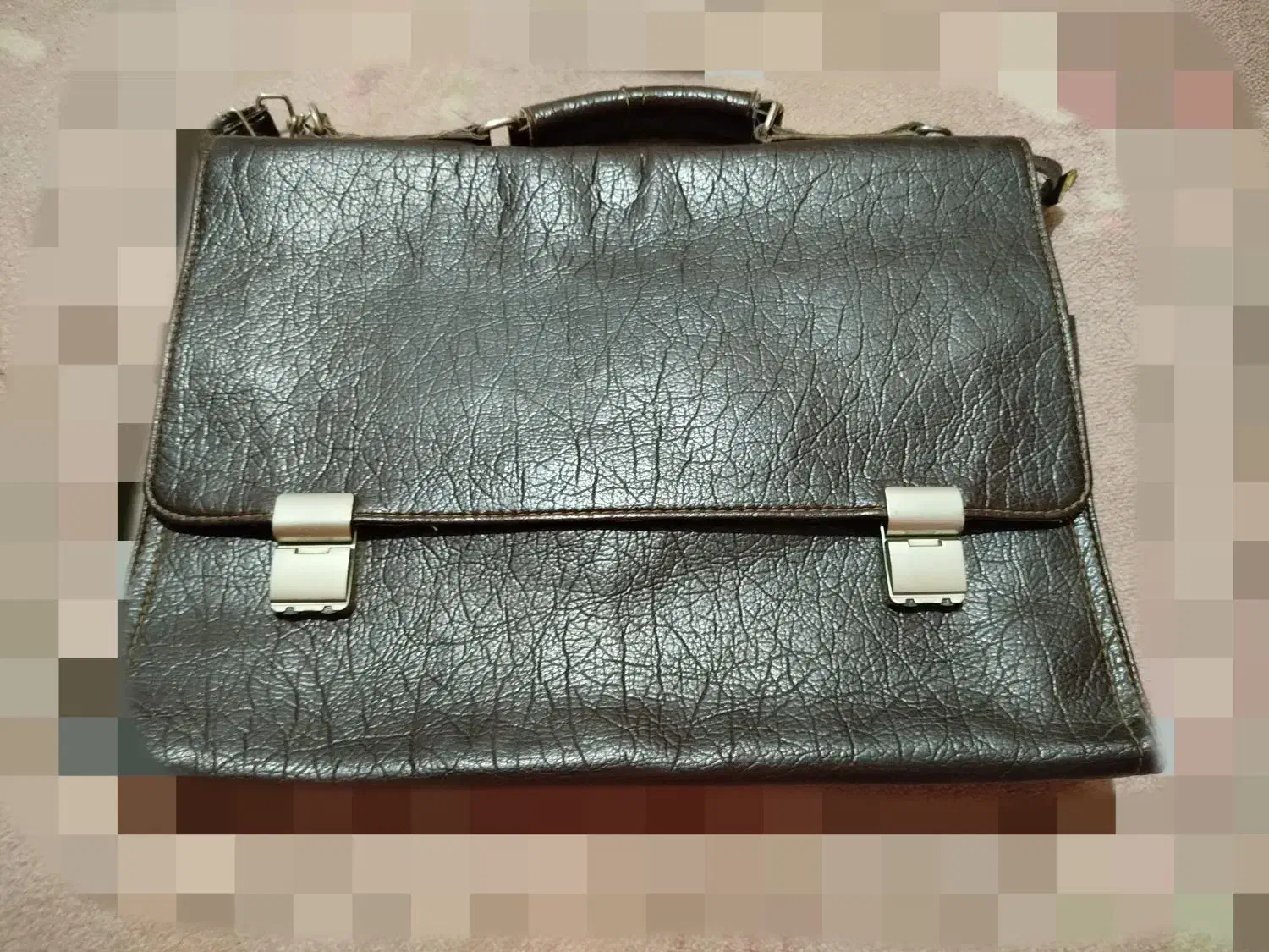 دوعدد ساک اداری چرم|کیف، کفش، کمربند|اهواز, سپیدار|دیوار