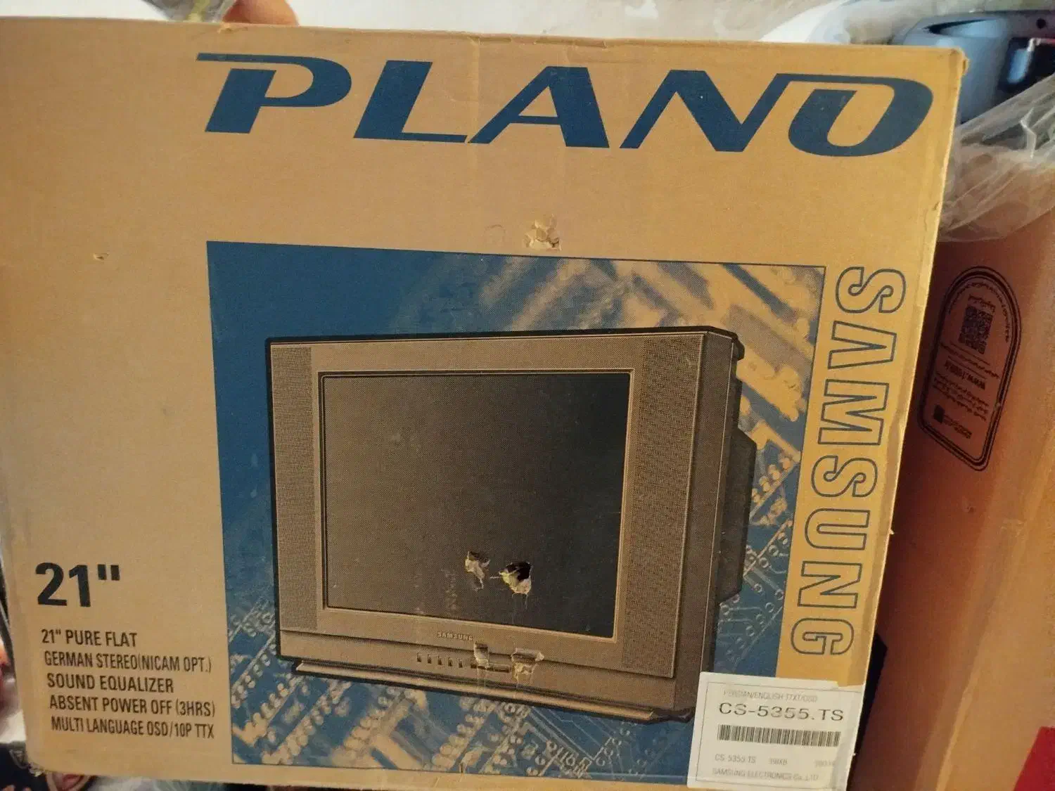 تلویزیون ۲۱اینچ سامسونگ سالم|تلویزیون و پروژکتور|اردبیل, |دیوار