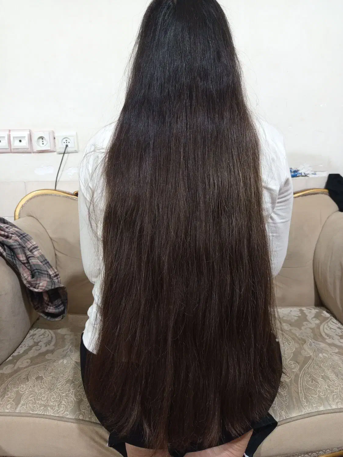 موی بلند خام مشکی|آرایشی، بهداشتی، درمانی|گلپایگان, |دیوار