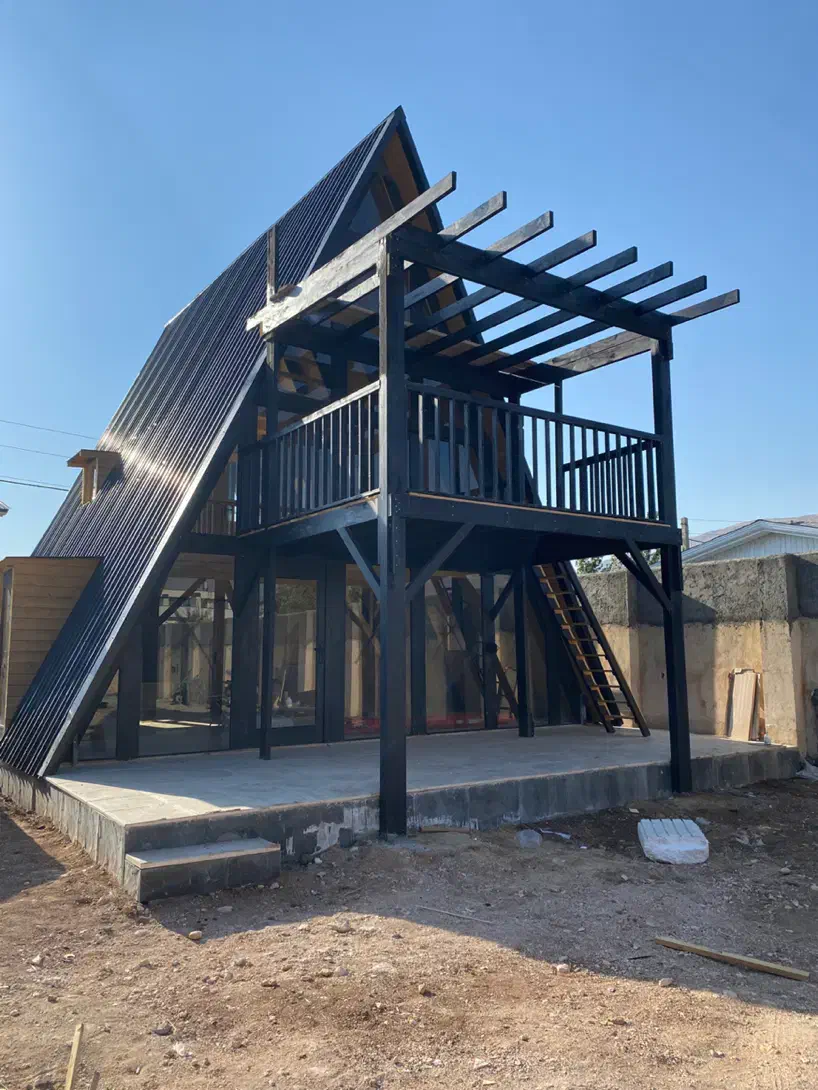 خانه چوبی کلبه چوبی آلاچیق چوبی|خدمات پیشه و مهارت|کیش, |دیوار