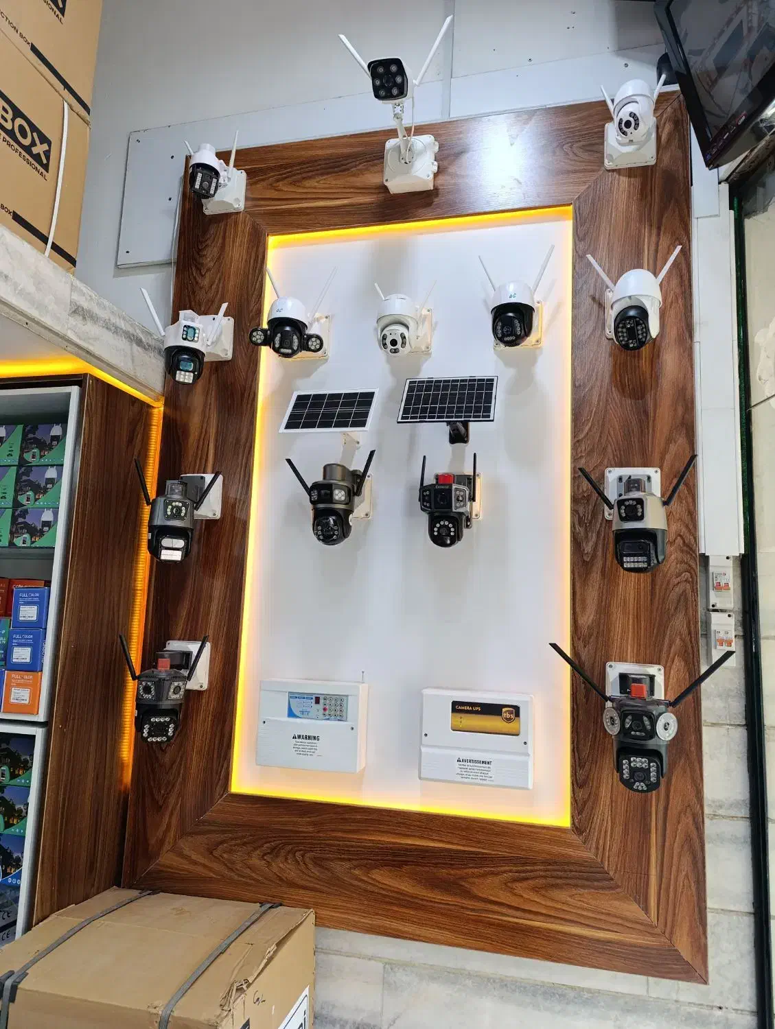 دوربین مداربسته چرخشی|دوربین مداربسته|پاکدشت, پاکدشت (مامازند)|دیوار