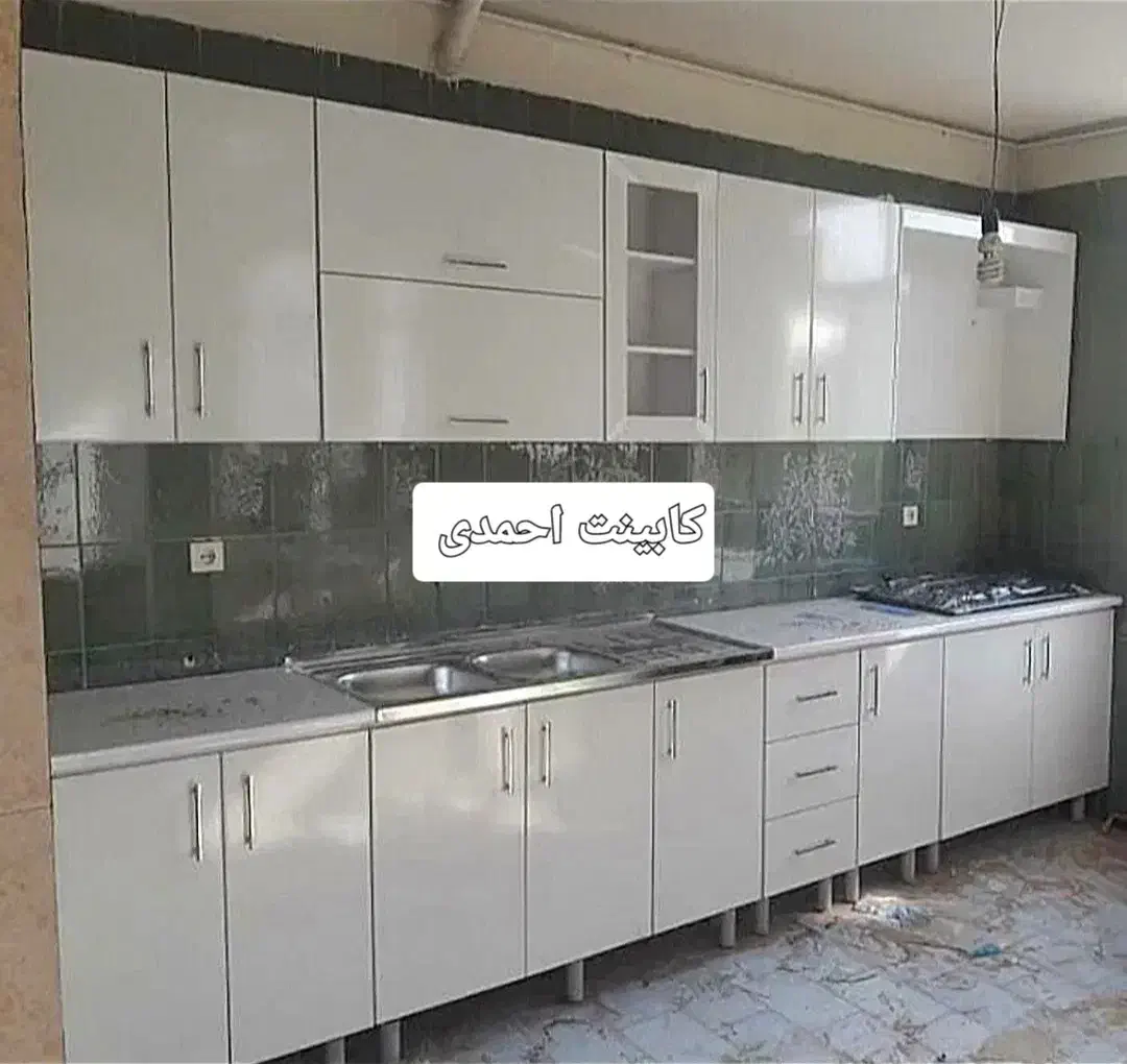 کابینت دو رنگ جدید کد n850|مصالح و تجهیزات ساختمان|رشت, پیرکلاچای|دیوار