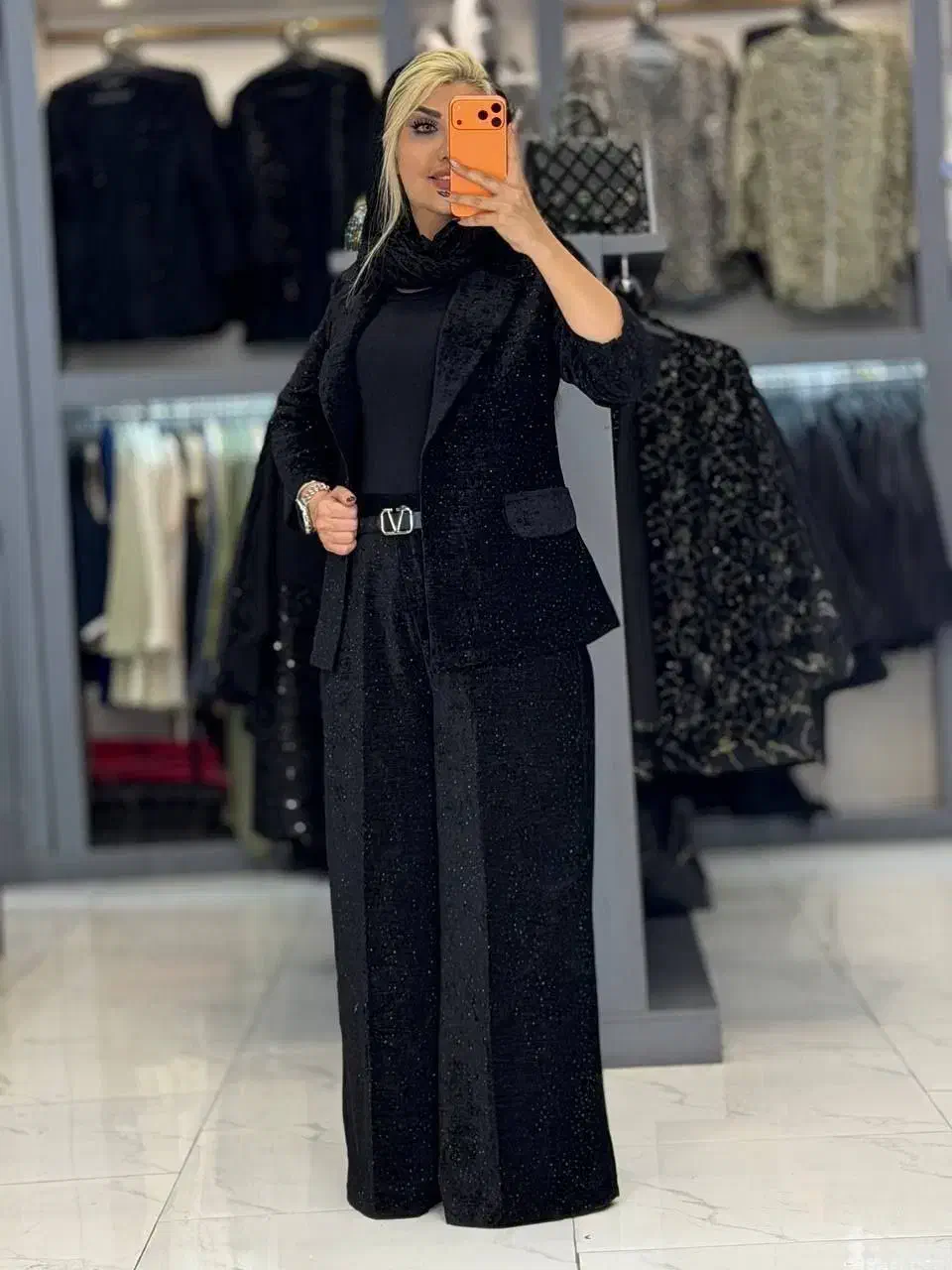 انواع کت شلوار کت تک مجلسی کرپ نگین دار|لباس|مشهد, زمرد|دیوار