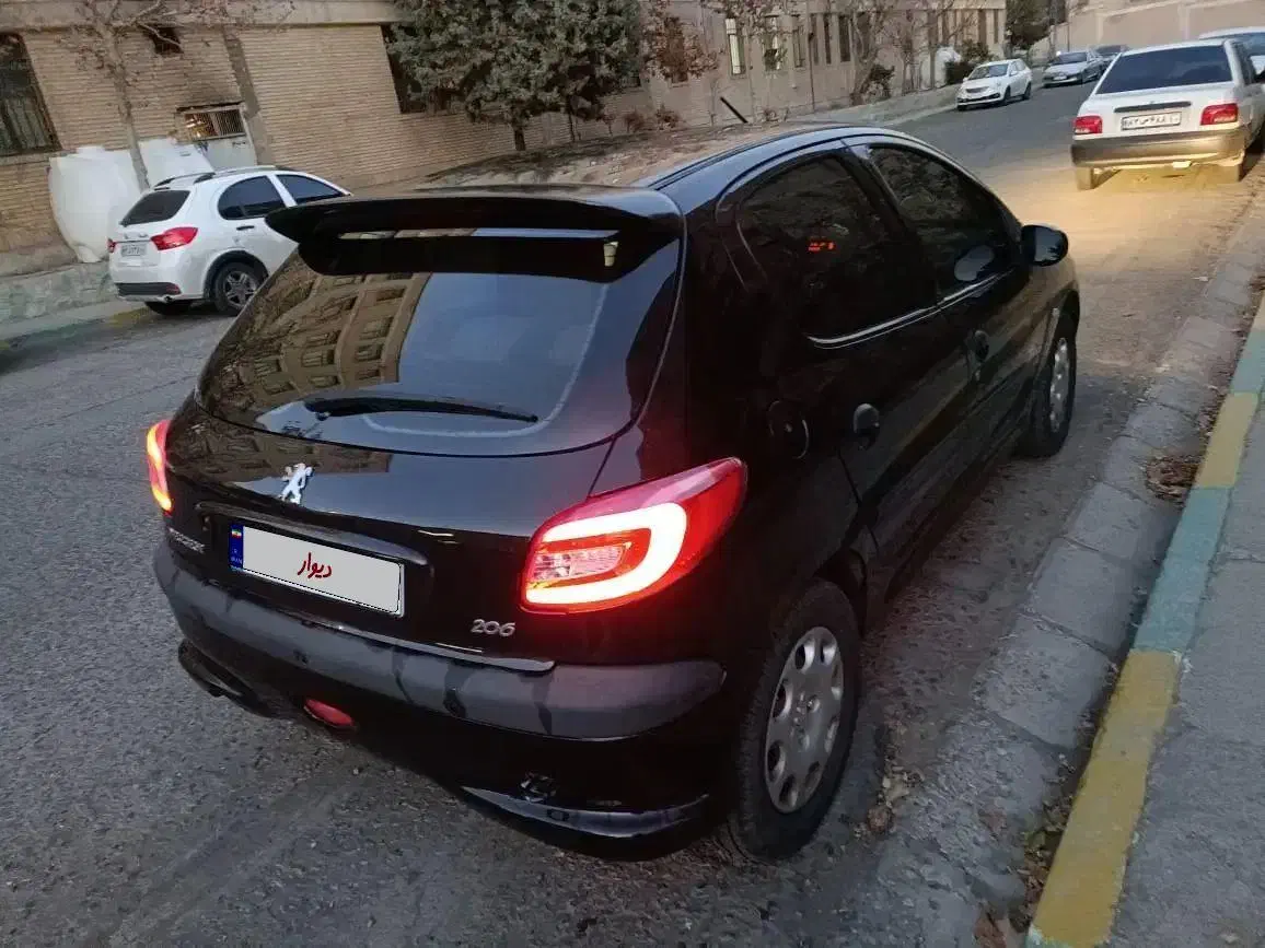 206 مدل 1393 تیپ 5|خودرو سواری و وانت|تهران, امانیه|دیوار