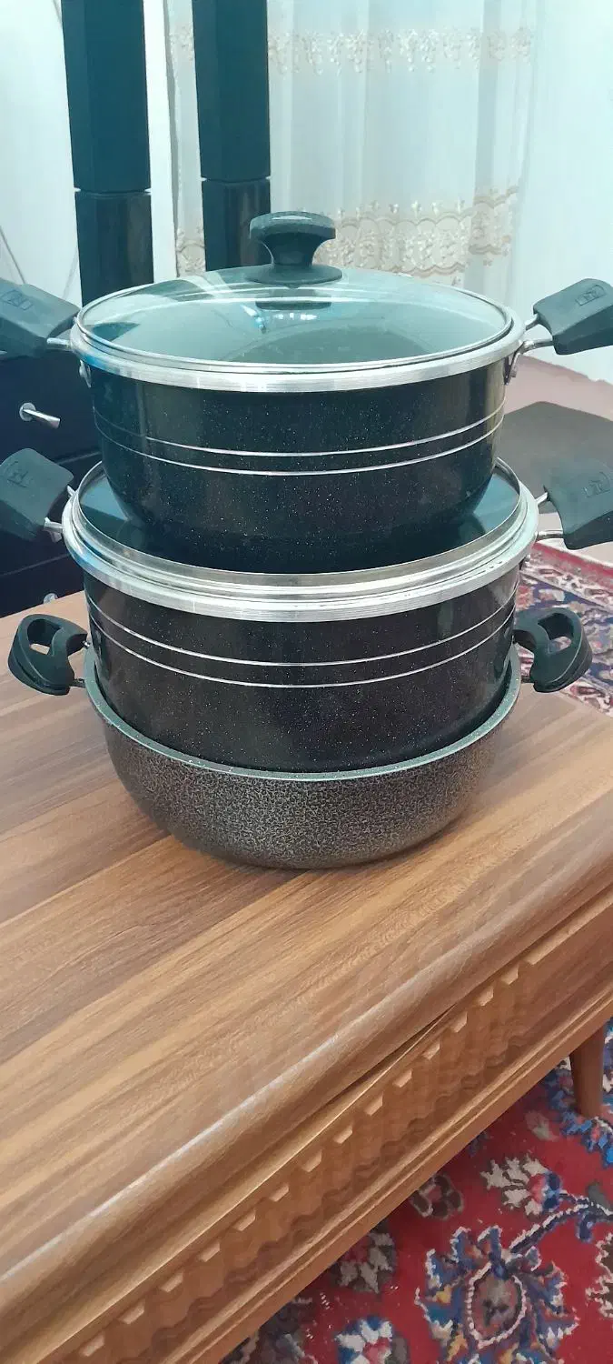 ست قابلمه و تابه|ظروف پختوپز|اردبیل, |دیوار