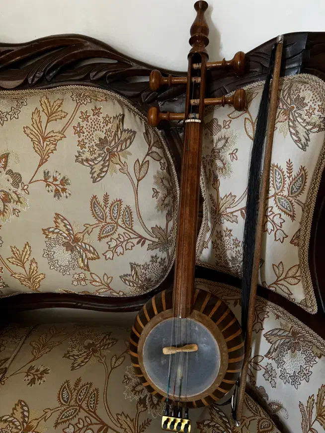 کمانچه همایون|سازهای سنتی|شاهرود, |دیوار