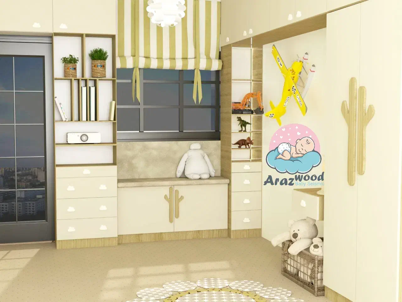 طراحی و اجرای سرویس چوب نوزاد|اسباب و اثاث بچه|مشهد, گرجی علیا|دیوار