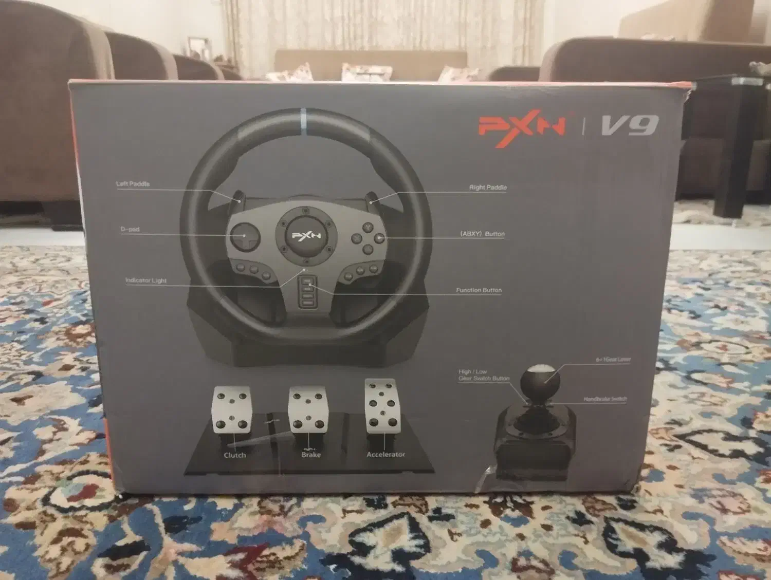 فروش فرمون با دنده وپدال وفلش مخصوص برای پلیستشن 5|کنسول، بازی ویدئویی و آنلاین|ورامین, ورامین|دیوار