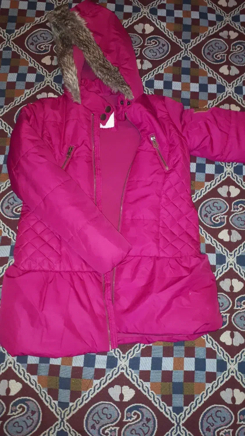 کاپشن دخترانه نو|کفش و لباس بچه|کرج, شهرک سهرابیه|دیوار