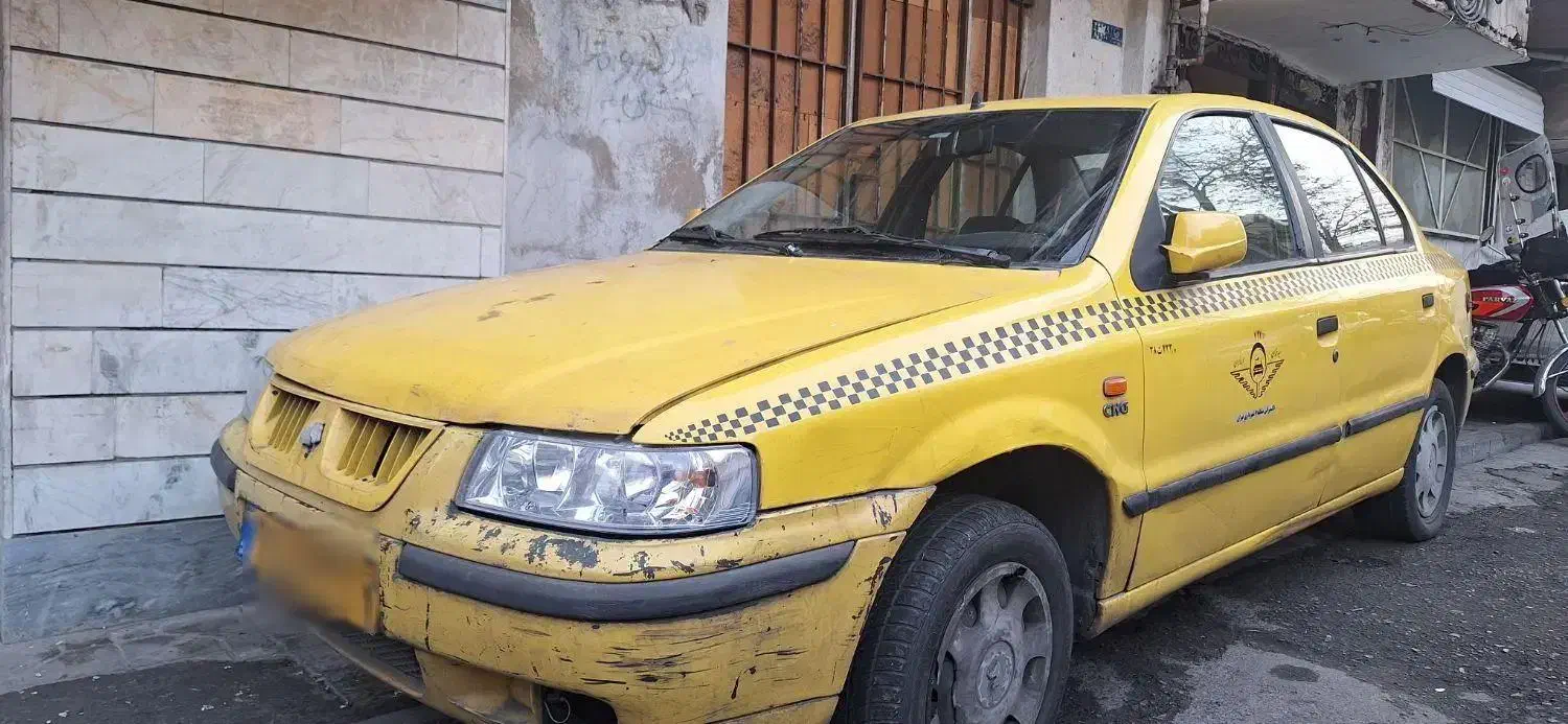 تاکسی سمند مدل ۸۷ دوگانه سوز|خودرو سواری و وانت|تهران, علم و صنعت|دیوار