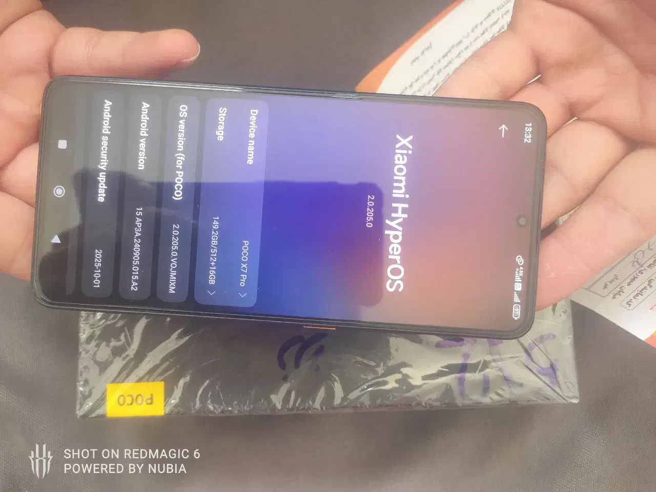 (Poco x7 pro (Ram 16 گلوبال|موبایل|تهران, نارمک|دیوار