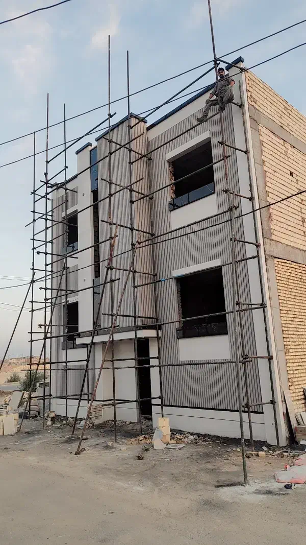 داربست فلزی آسمان خراش|خدمات پیشه و مهارت|میبد, |دیوار