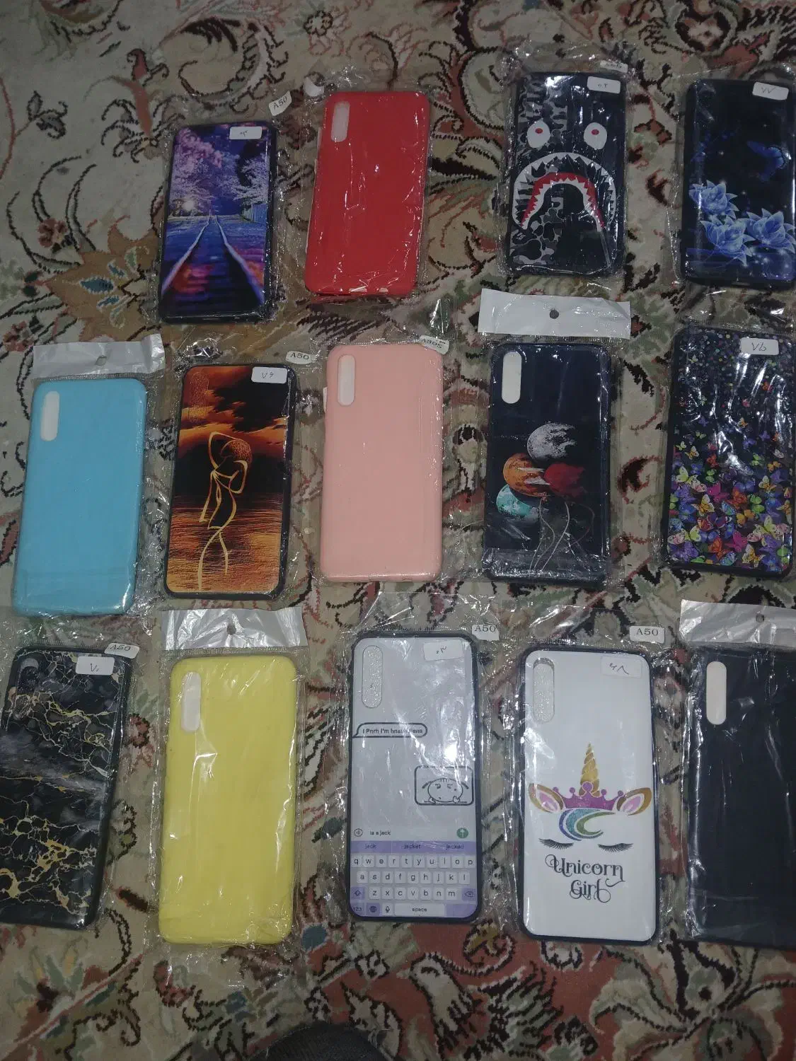 انواع قاب های A50 زیبا|لوازم جانبی موبایل و تبلت|قرچک, شهرک طلائیه|دیوار