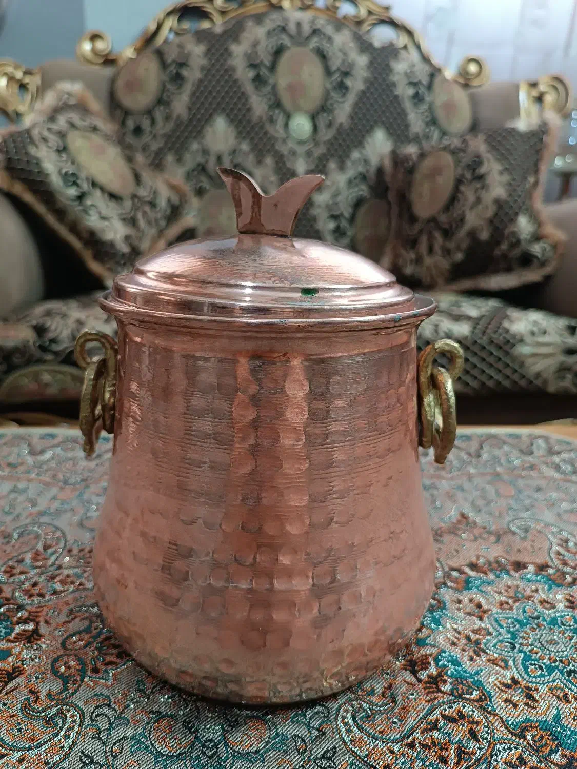 سرویس ظروف مسی و تزئینی صنایع دستی اصفهان|صنایع دستی و سایر لوازم تزئینی|شاهین‌شهر, شهرک هشت بهشت|دیوار