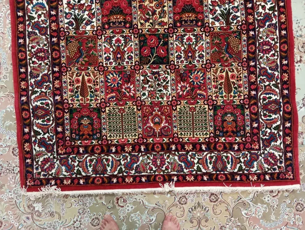 ۱تخته فرش ۱ونیم ۲ونیم|فرش|شهرکرد, |دیوار