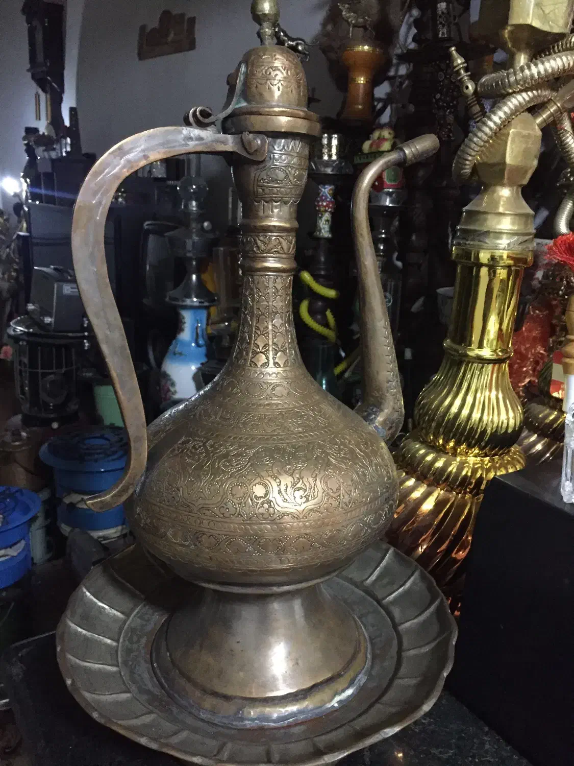 آفتابه لگن قاجاری|کلکسیون اشیاء عتیقه|قزوین, |دیوار