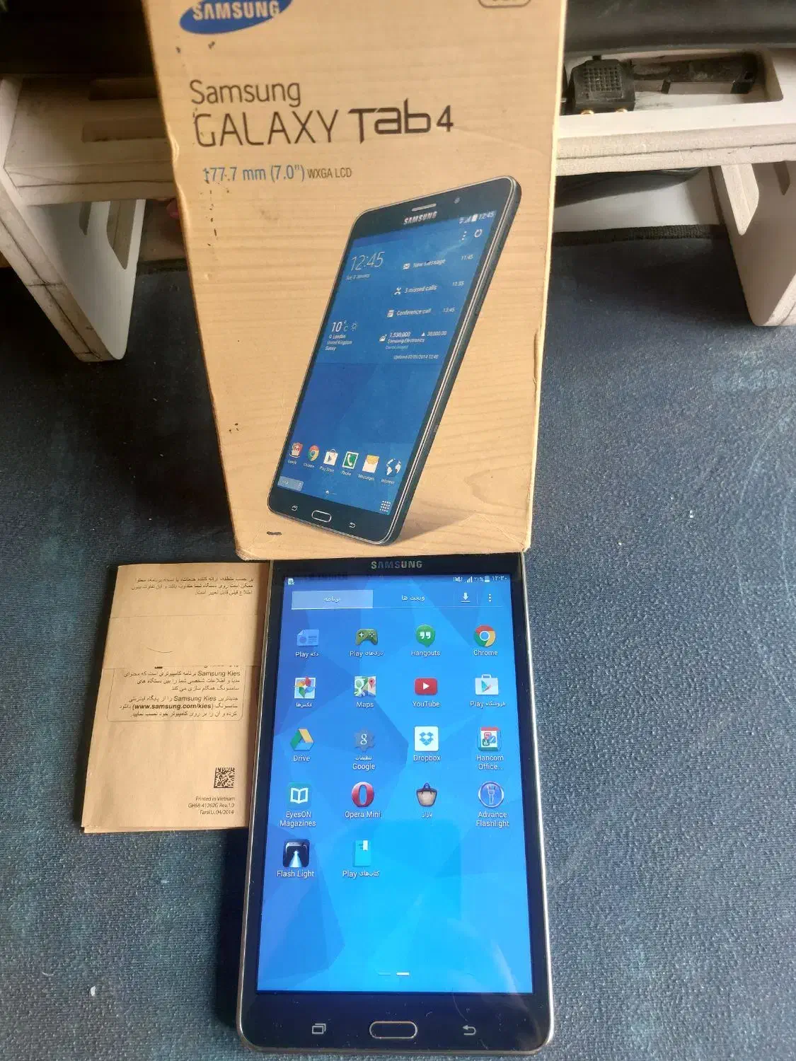 تبلت سامسونگ گلکسی تب ۴ - مدلT231 ظرفیت ۸ گیگابایت|تبلت|تهران, فاطمی|دیوار