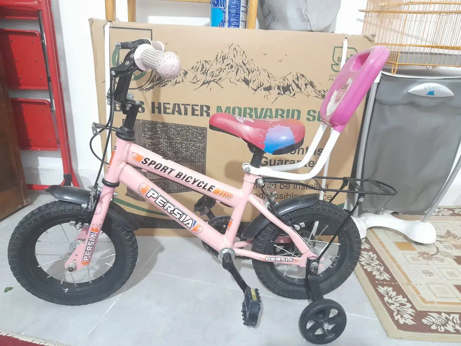 دوچرخه بچگانه دخترونه|دوچرخه، اسکیت، اسکوتر|بجنورد, |دیوار